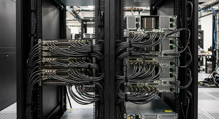 Short-reach copper links inside and between adjacent AI racks@hengtongglobal Short-reach copper links inside and between adjacent AI racks@hengtongglobal